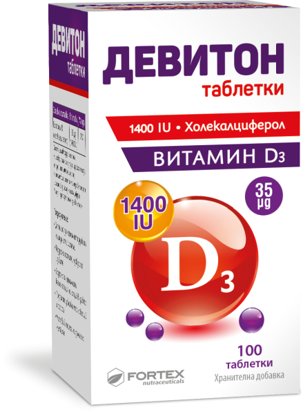 Девитон х 100 табл | Family Pharmacy