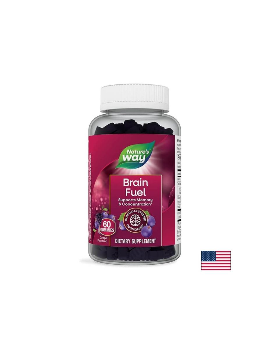 Loop Brain Fuel Brain Fuel Формула за памет и концентрация, 60 желирани таблетки ...